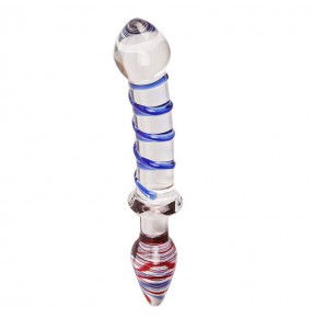 Mizzzee Undulating Pleasure Double-Ended Crystal Dildo